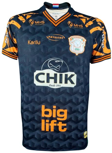 CAMISA OFICIAL LARANJA MECÂNICA - 2025 PRETO